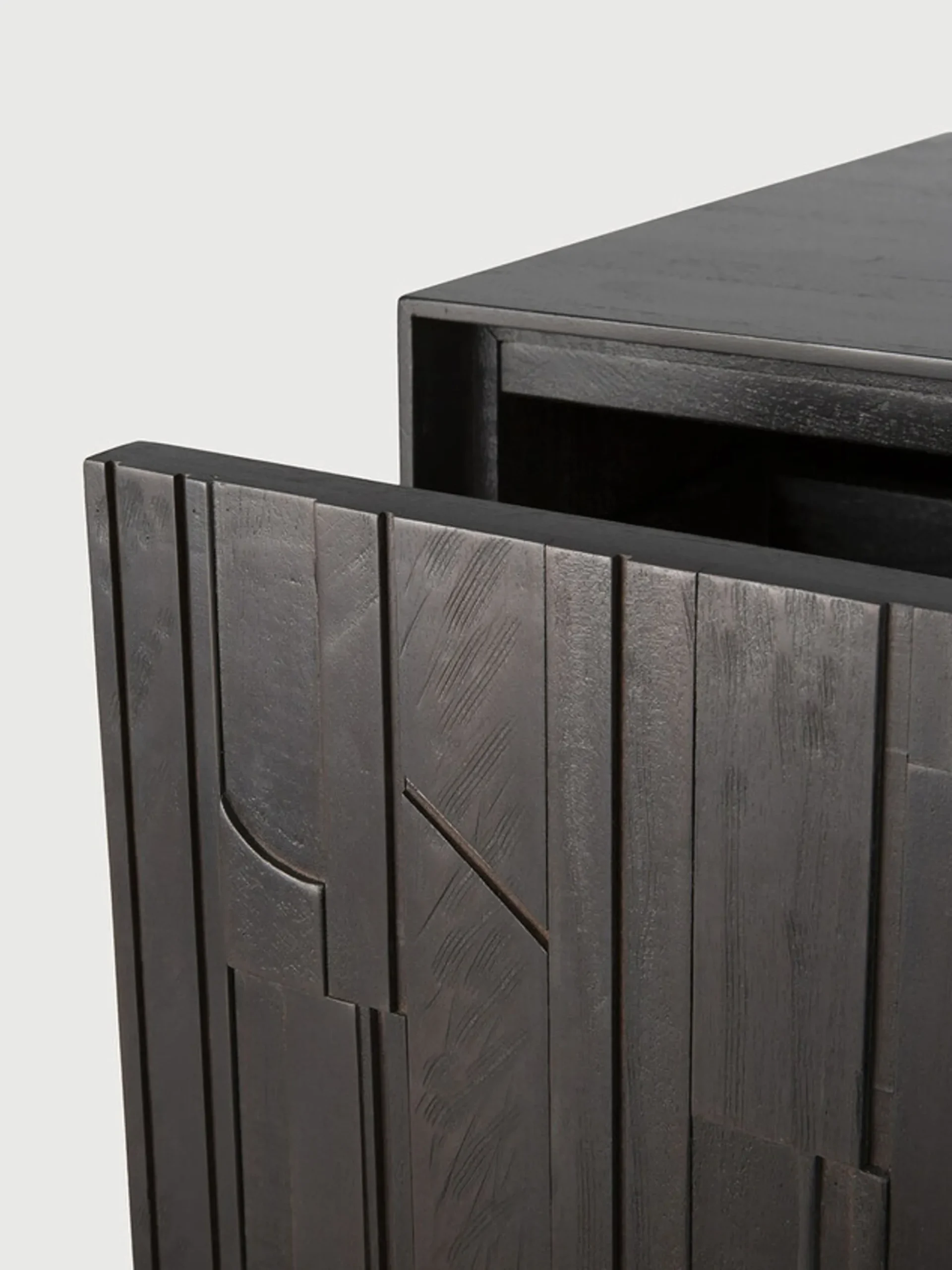 Teak Mosaic TV Sideboard