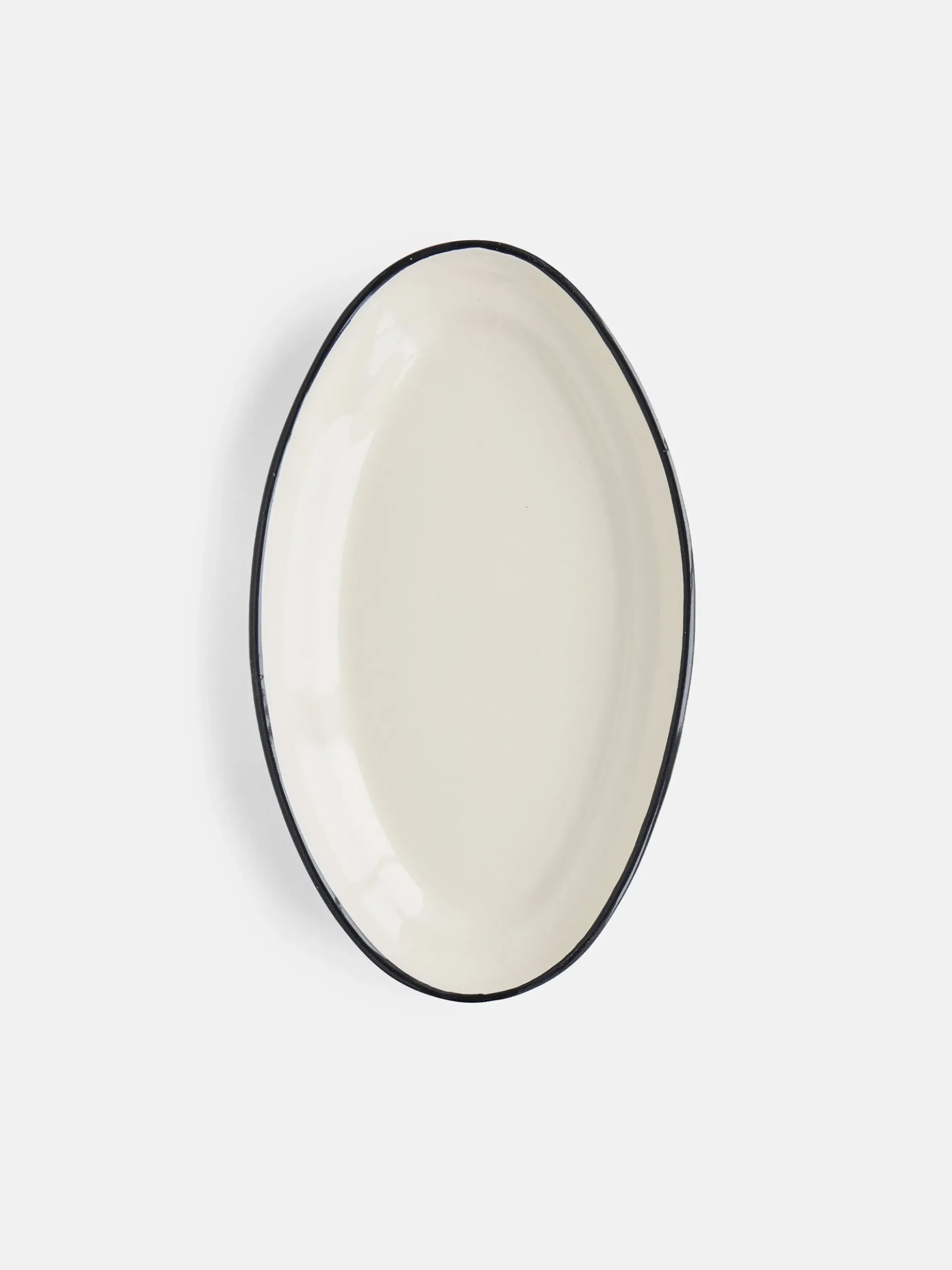 The Line - Oval Plate Medium