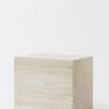 The Nightstand Travertine