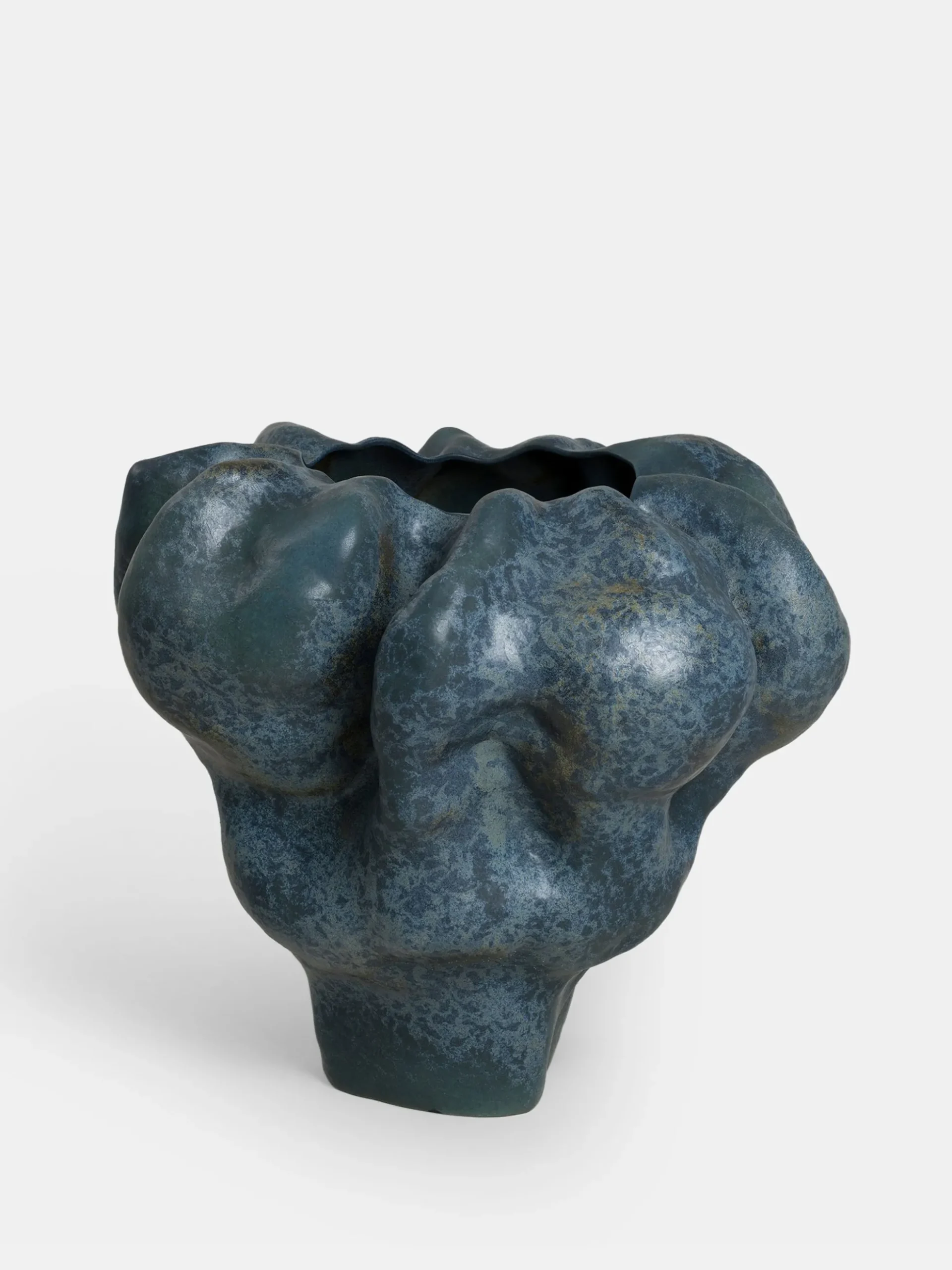 Timna Vase Short - Aged Iron