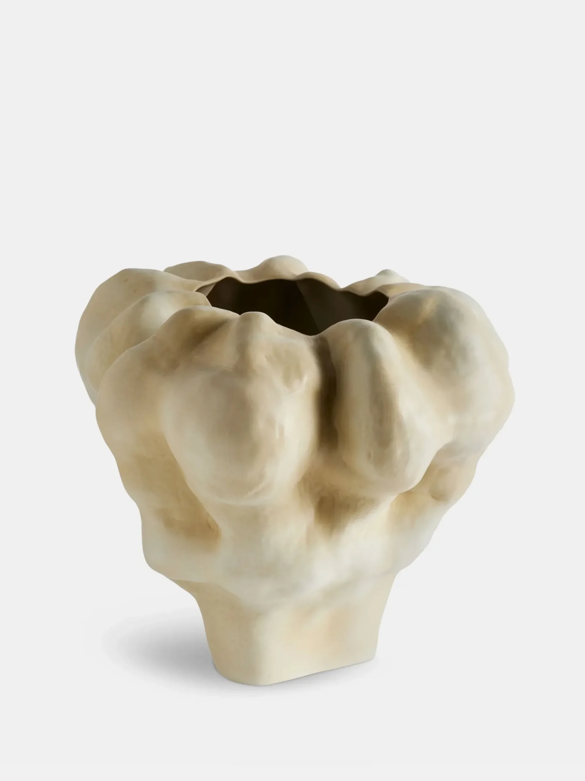 Timna Vase Short - Latte