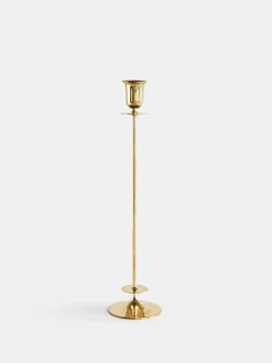 Totem Candle Holder - Brass