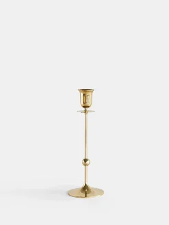 Totem Candle Holder - Brass
