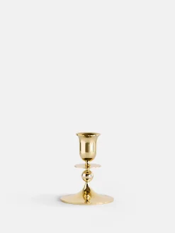 Totem Candle Holder - Brass - Petite