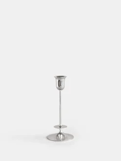 Totem Candle Holder – Silver