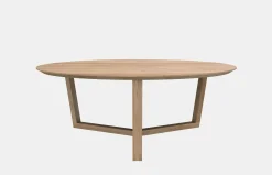 Tripod Coffee Table – Oak – Ø96