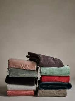 Velvet Sofacover – Light Green