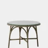 Victoria Exterior Café Table Round - Antique Grey